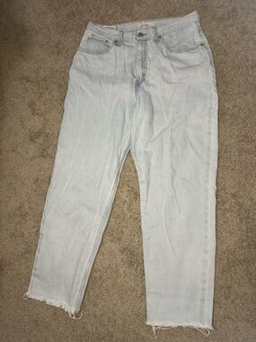 Levi’s Mom Jeans Light Wash Denim